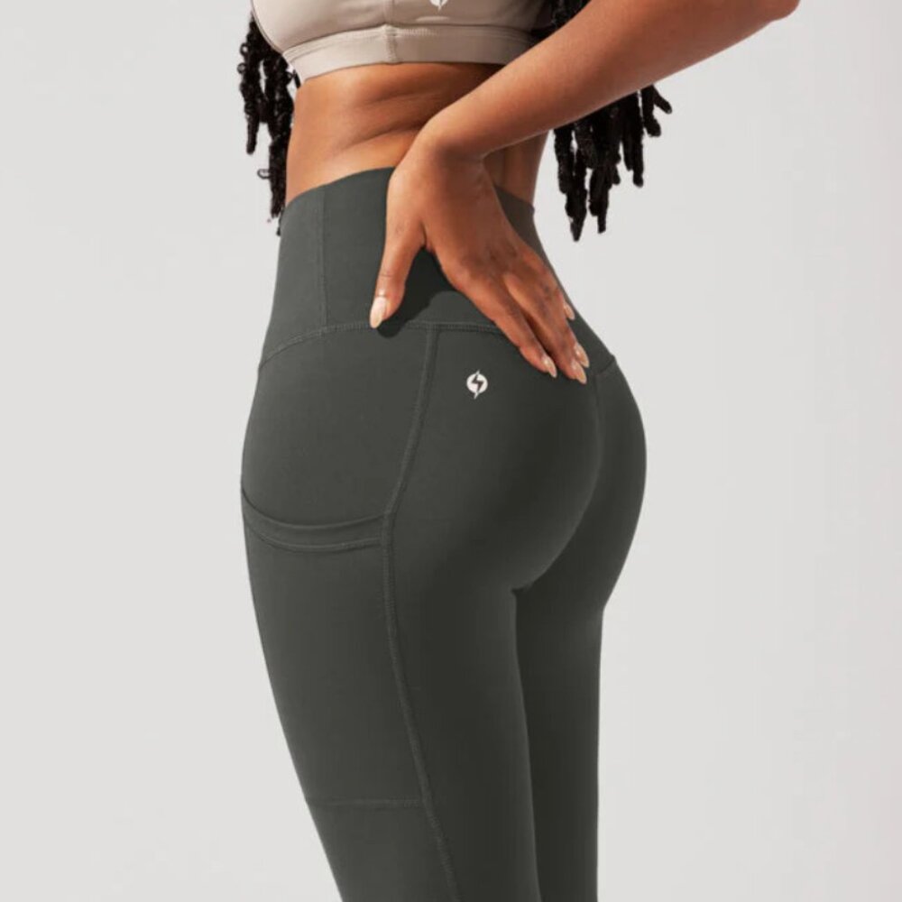 Popflex - Supersculpt Legging with Pockets - Forestwood - 29" inseam / L